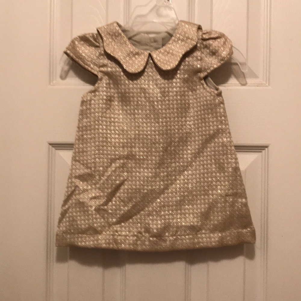 Gold dress